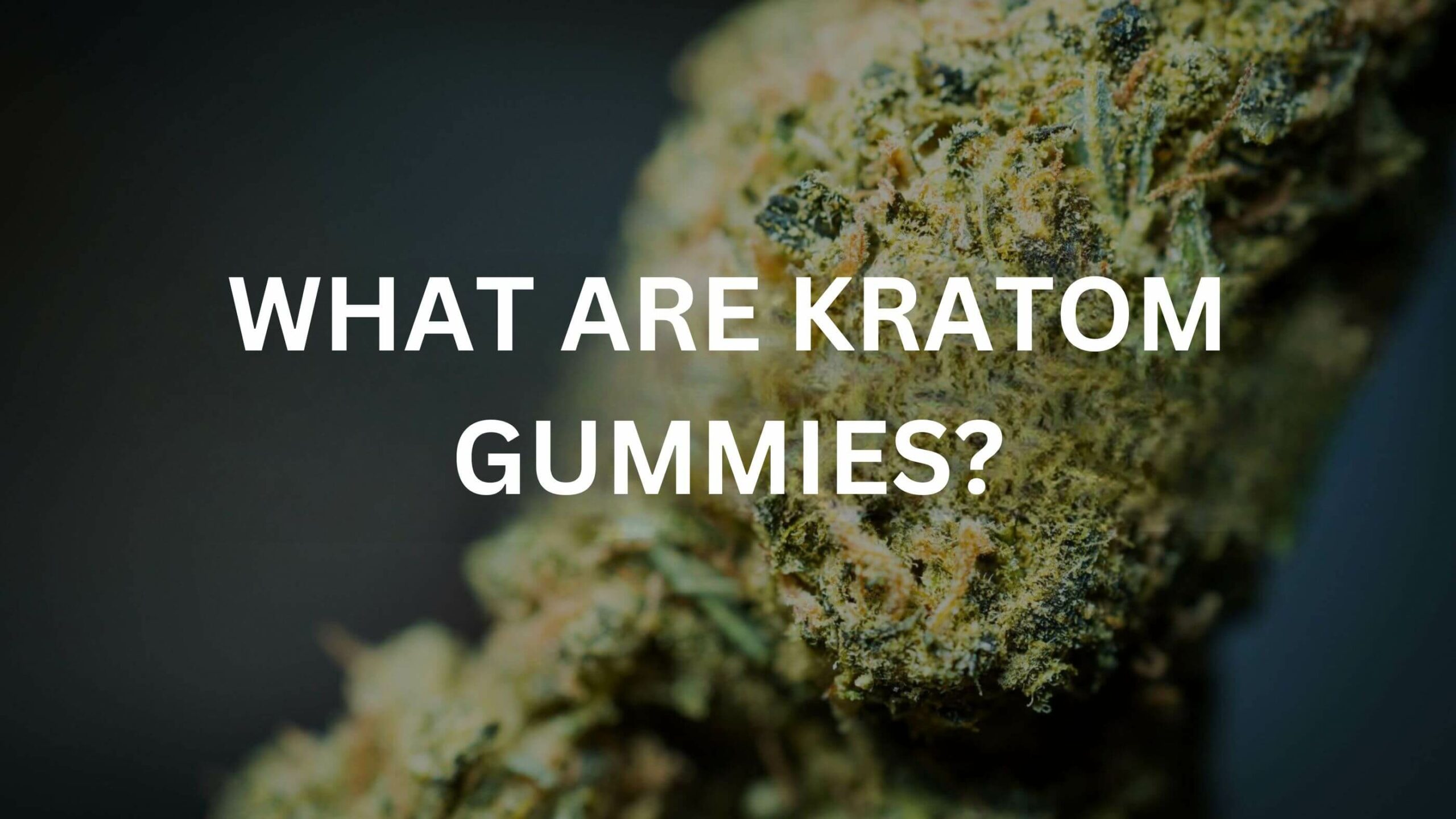 What are Kratom Gummies?