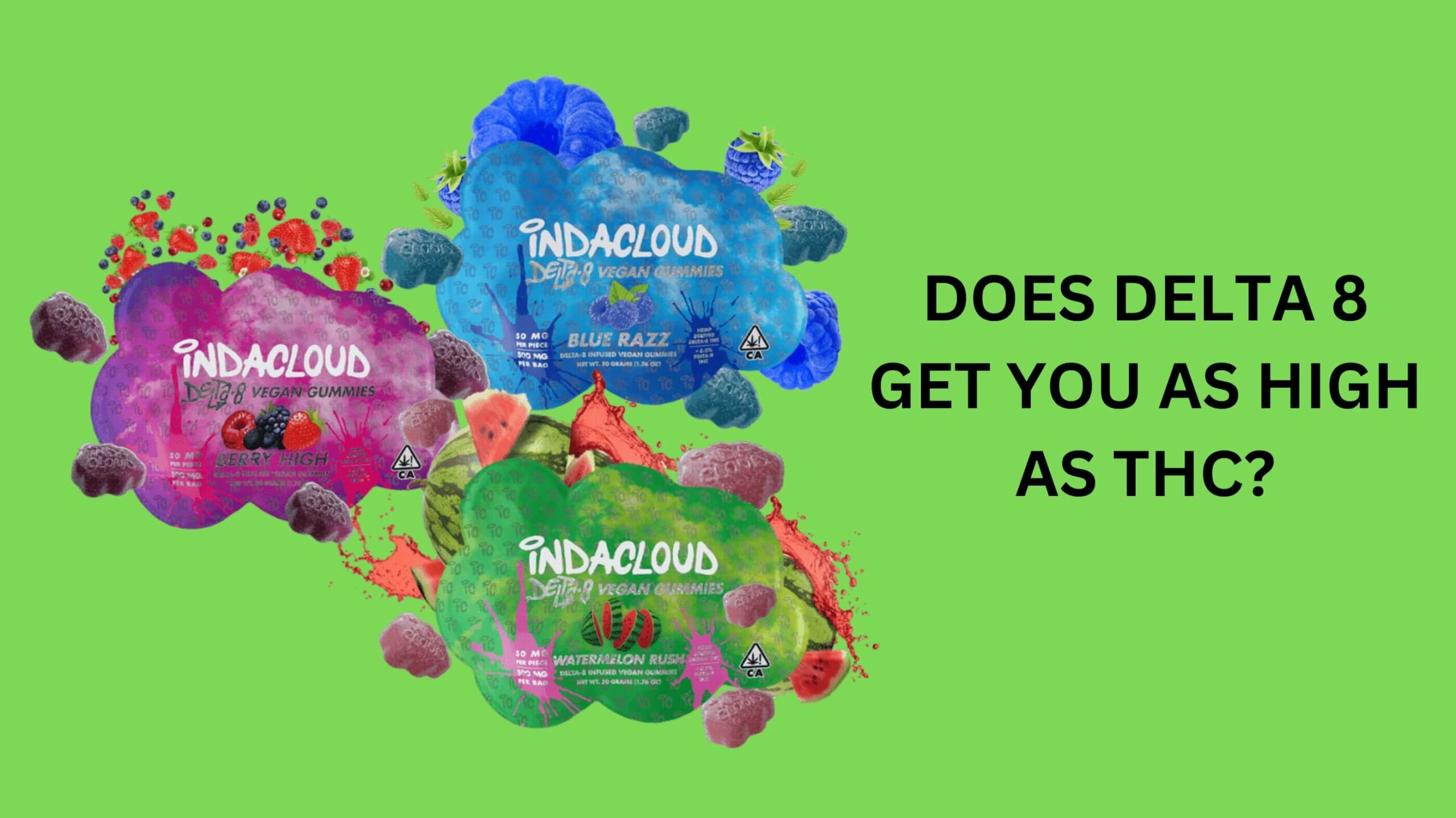 Does Delta 8 Get You As High As THC?