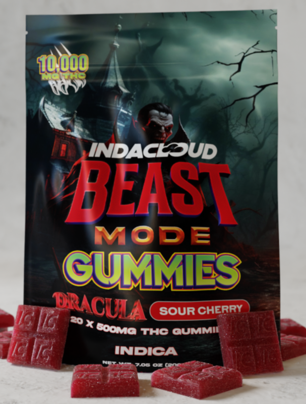 Sour Cherry Beast Mode Vegan Gummies