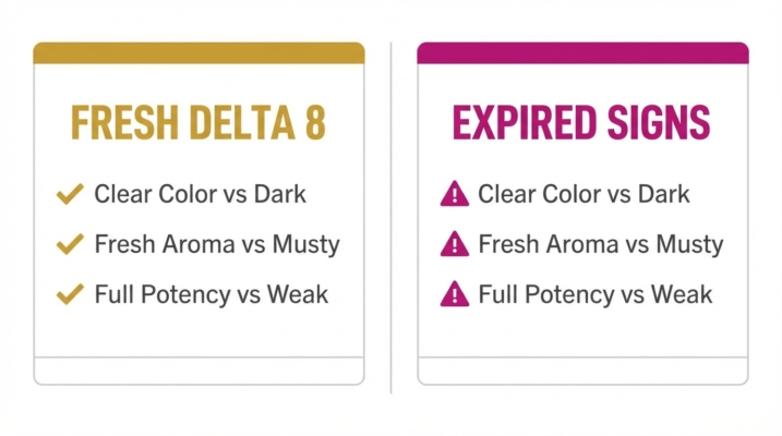Delta 8 Expiration: How Long Do Delta 8 Products Last? 6 Delta-8 Expiration Signs