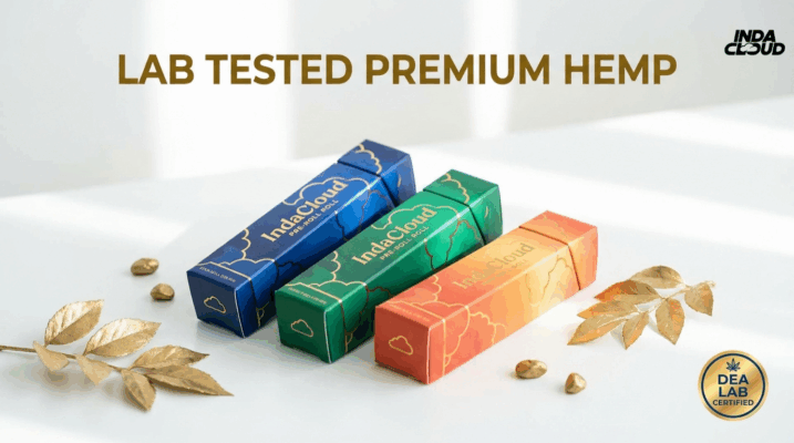 Art Of Joint Smoke: Master The Technique &Amp; Tips 10 Lab Tested Premium Hemp Pre-Rolls Showing Indacloud Pre-Roll Boxes With Certified Premium Hemp Packaging