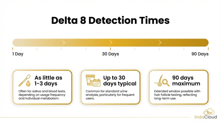 How Long Does Delta-8 Stay in Your System? Detection Times & Detox Tips
