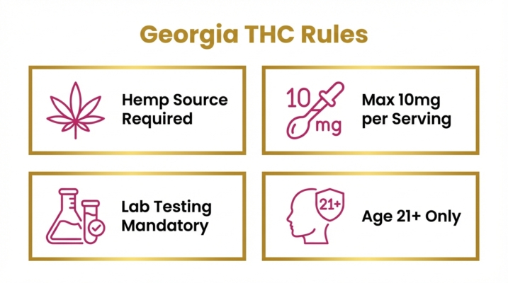 Are Thc Gummies &Amp; Edibles Legal In Georgia? 2026 Guide 8 Georgia Thec Rules