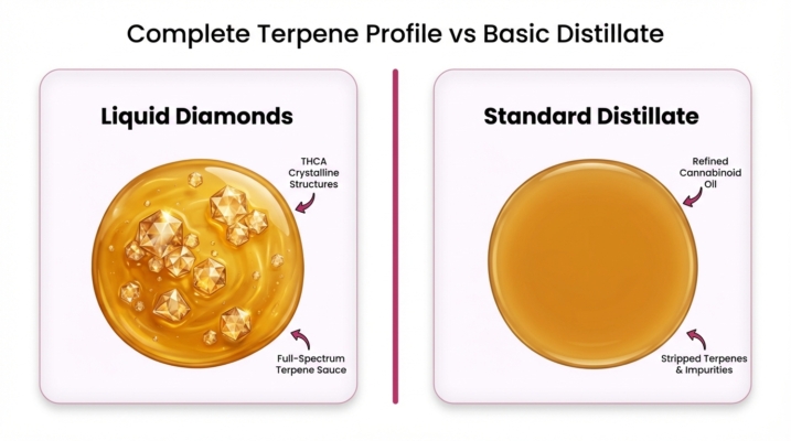 Liquid Diamonds Vape: The Ultimate Guide To Disposable Vapes 5 Liquid Diamonds Vs Distillate Comparison